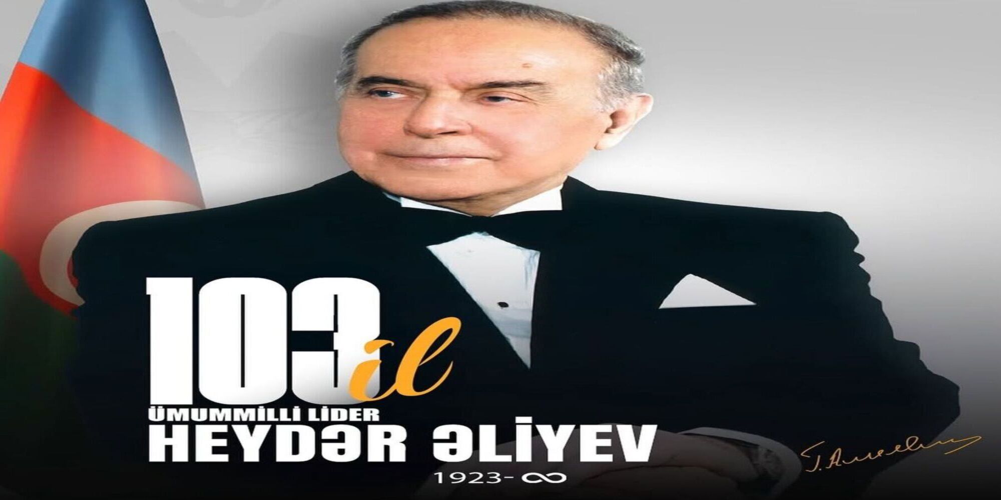 Bu gün Azərbaycanın Ümummilli Lideri Heydər Əliyevin 103-cü doğum günüdür. Ulu Öndərin əziz xatirəsini dərin hörmətlə yad edirik!
