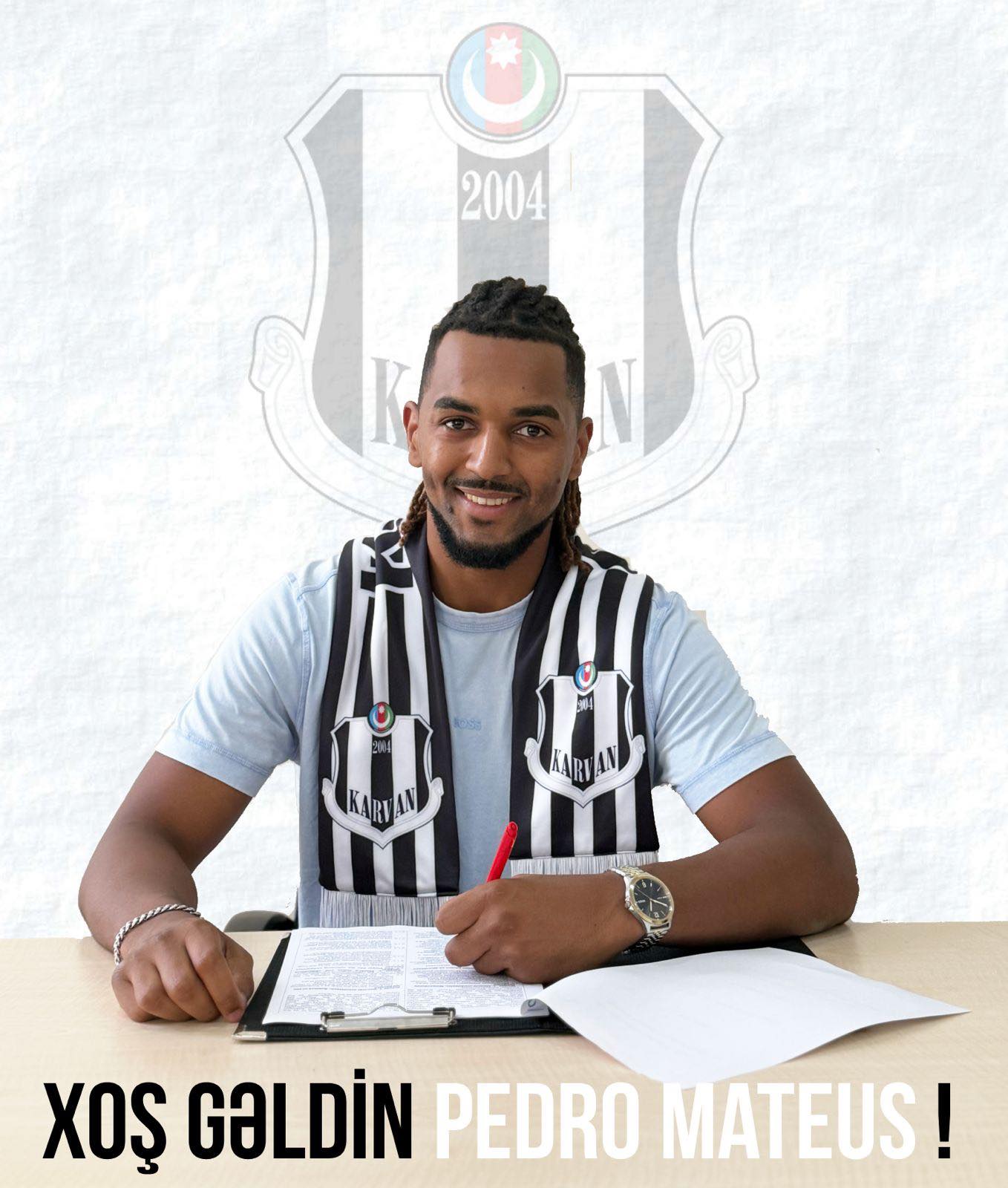 Yeni transfer: Pedro Mateus 'Karvan'da