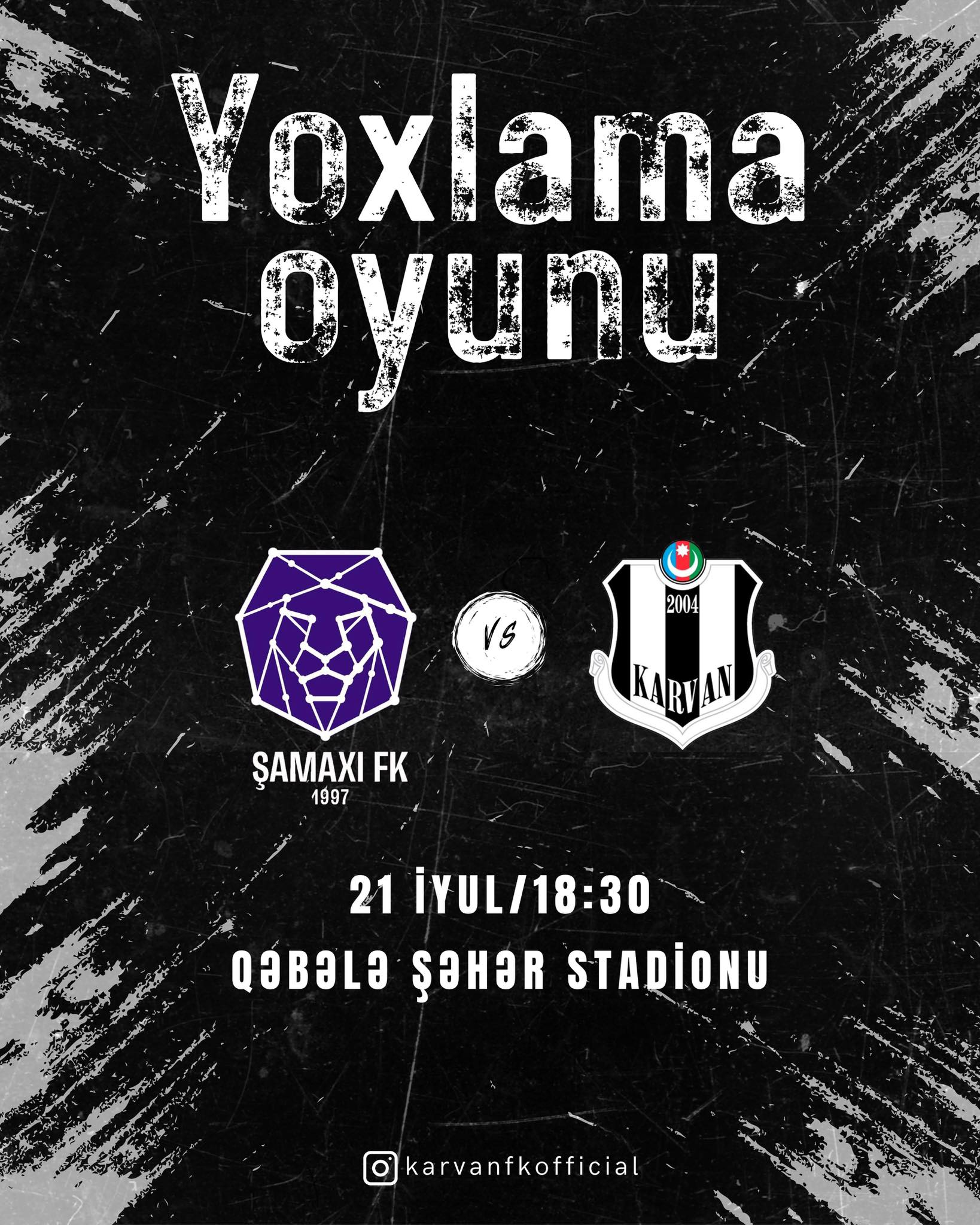 Karvan FK yay hazırlıqları çərçivəsində Şamaxı FK ilə yoxlama oyunu keçirdəcək