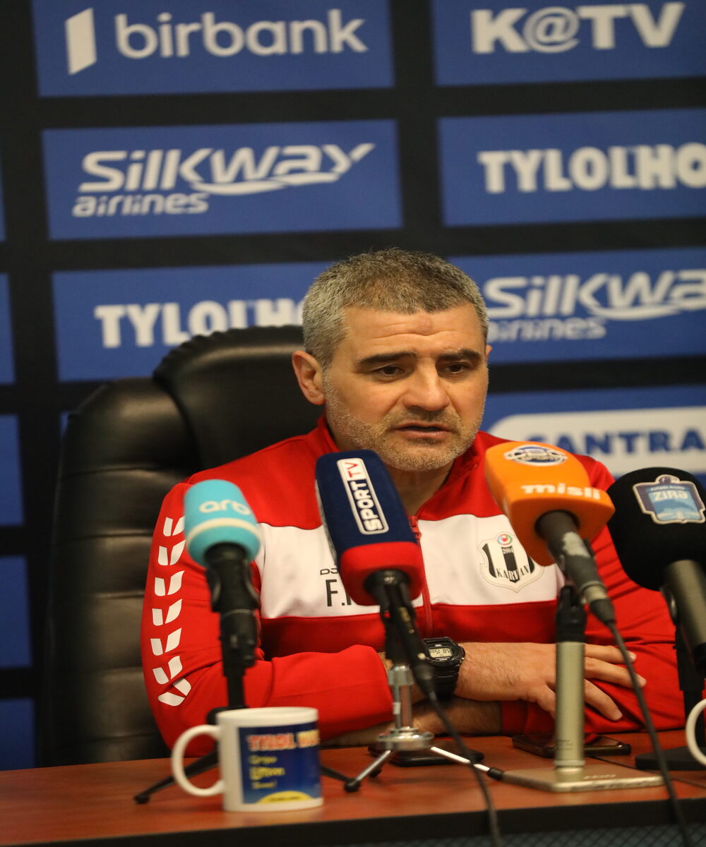 "Yaxşı oynadıq, amma qol vura bilmədik"