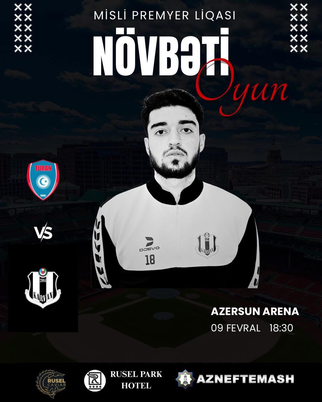 Növbəti rəqib: Turan Tovuz