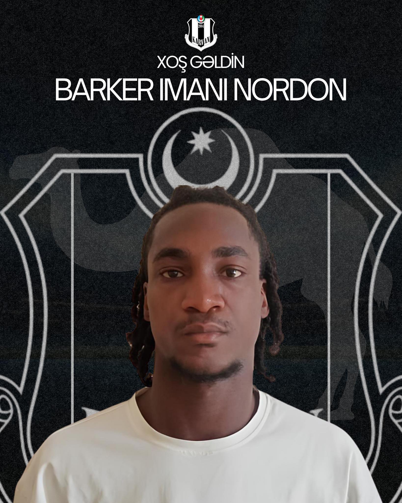 "Yeni transfer: İmani Barker mövsümün sonunadək 'Karvan'da"